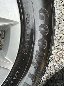 Predám zimnú sadu VW 5x112 R15 zimné pneu 195/65 R15 - 8