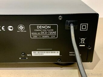 DENON DCD-720AE …. CD/USB Prehravač - 8