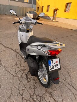 2010 SYM EVO 125 ccm naj. 100 km 10 kW po servisu - 8