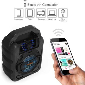 Bluetooth reproduktor EARISE T15 s mikrofónom - 8