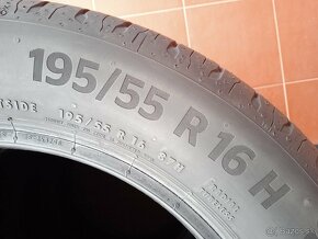 Predám nové letné pneumatiky CONTINENTAL 195/55 R16 87H. - 8
