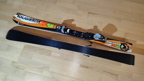 Lyže 120cm + Lyžiarky 25 (EU 38-39) - 8