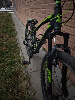 Bicykel Leader Fox MXC 26" – čierno-zelený - 8