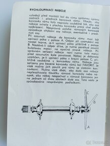 Retro návod bicykel Favorit Eska - 8