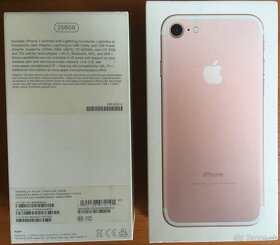 Predám iPhone 7 256GB Rose Gold - 8