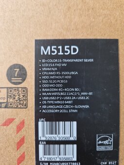 Asus M515D silver - 8