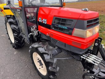 Japonský traktor KUBOTA GL 25 + příslušenství - 8