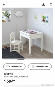 Ikea sundvik detsky stolik 2ks - 8