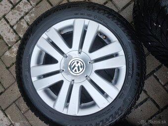 Predám celoročné obutie vw Sharan 205/55R16 rozteč 5x112R16 - 8