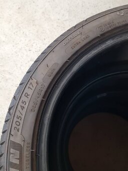 4x Michelin 205/45 R17 2023 letné pneumatiky - 8