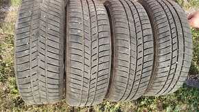 zimne gumy s liatymi diskami original volvo 205/55 R16 - 8