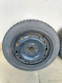 Zimné pneumatiky Hankook 185/55 R15 na plech diskoch - 8