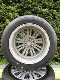 Originál Mercedes Benz elektróny 5x112 R17 letná sada 215/60 - 8