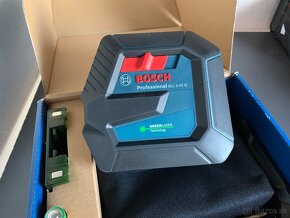 BOSCH GLL 2-15 G zelený křížový laser (nový) - 8