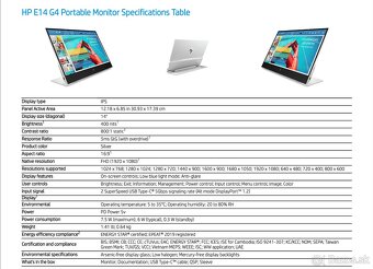 Prenosny monitor HP E14 G4 pre USBC - 8