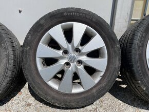 Suzuki Splash alu disky 185/60 R15 x 5,5J ET50, rezerva - 8