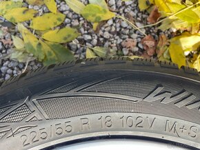 5x112 R18 Audi škoda vw seat 225/55 R18 4x zimné - 8