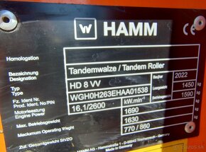 HAMM HD8 VV - 8