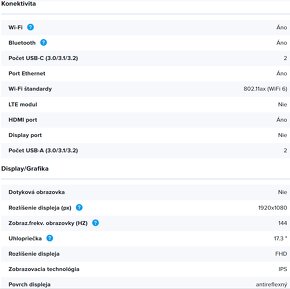 ASUS TUF GAMING A17,AMD Ryzen 7,RTX 3070 8GB,+Xbox Wir. Con. - 8