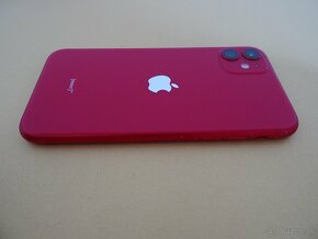 iPhone 11 128GB RED - ZÁRUKA 1 ROK - 100% BATERIA - 8