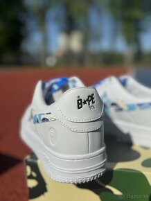 A Bathing Ape Bape Sta Low ABC Camo White Blue (2022) - 8