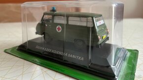 ŠKODA 1203 Vojenská sanitka ČSLA 1:43 Dea Premium - 8