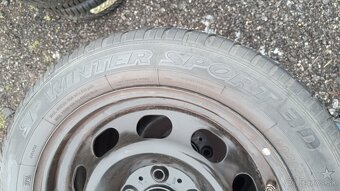 sada plechových diskov BMW 16 s pneu Dunlop 205/55 R16 91H - 8