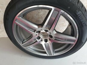 zimní alu kola orig. Mercedes AMG 5x112 99% r18" - 8