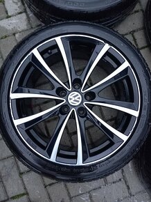 Predám 4 hliníkové disky 5x112 R18 bez pneu vw sharan - 8