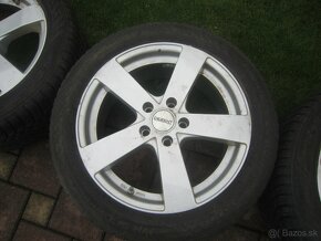 17" AL disky 112 so zimnými pneu 225/50R17 Nokian - 8