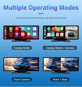 Android Auto, Apple CarPlay aj cúvacia kamera-GPS modul - 8