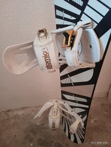 153 cm freestyle snowboard ATOMIC s viazanim NITRO - 8