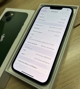 iPhone 13 128GB Green - super stav - 8