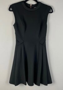 TED BAKER čierne elegantne šaty velkost 1 ( velkost S) - 8