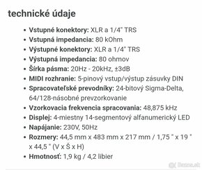 Behringer FX2000 - 3D mulitiefektový procesor

 - 8