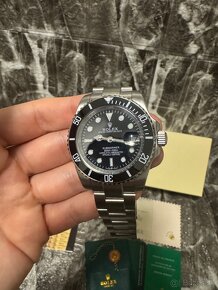 Rolex Submariner Cierne Hodinky - 8