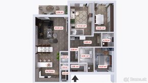 Rezidencia pri kaštieli Sokoľany - bungalov 123 m2 - 8