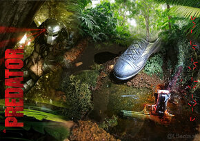 Predator diorama LED – Jungle Hunter a Arnolda Schwar. 1/4 - 8