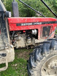 Zetor 7745 lesna uprava, vratane vzpery a navijaka tun45 - 8