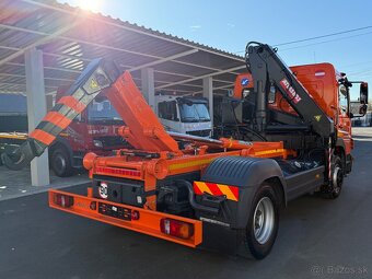 MERCEDES-BENZ ATEGO 1218 HÁKOVÝ NOSIČ HYDRAULICKÁ RUKA - 8