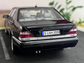 1:18 Mercedes-Benz S600 V12 (W140) - Black - NOREV HQ - 8