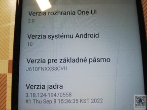 Samsung Galaxy J6+ - Android 10 - 8