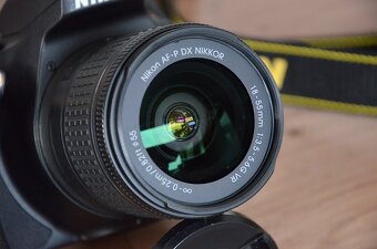 Nikon D3500 s bluetooth - rychly Af-p objektiv - 3 900 snimk - 8