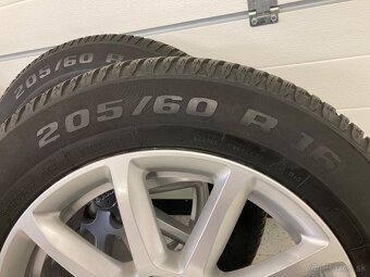 Zimná sada org Audi 5x112 205/60 R16 - 8