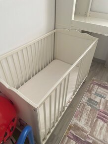 Detská posteľ + prebaľovací pult IKEA - 8