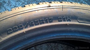 ZIMNÉ 225/45 R17 91H 4 ks DUNLOP 7mm - 8