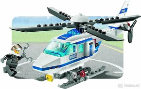 LEGO Policajný mix helikoptéra, auto a motorka - 8