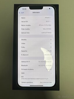 Iphone 13 Pro Max 256GB - 8