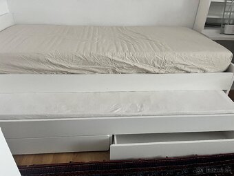 Posteľ/dvojposteľ so šuflíkmi IKEA Släkt - 8