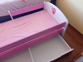 Detská posteľ BABY DREAMS 140/70-vzor Víla+madrac/box/stolik - 8